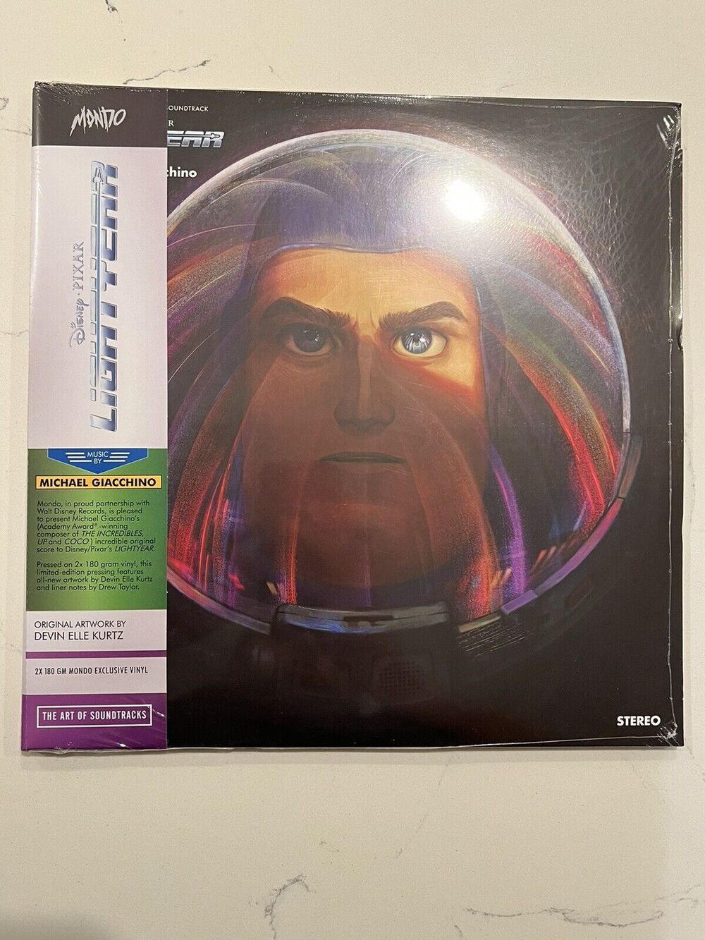 New Lightyear Disney Original Motion Picture Soundtrack Splatter Vinyl MONDO